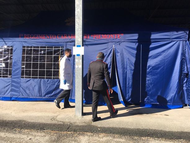 Covid: al via a Moncalieri i vaccini per i carabinieri del Torinese