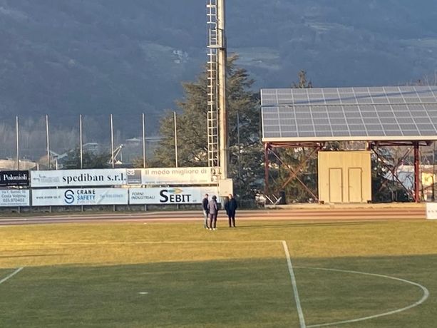 FLASH. Rosati, Merlin e l'allenatore De Paola a colloquio dopo lo 0-1 di Breno: cambio in vista?
