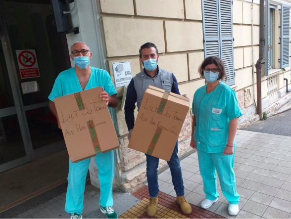 La Lilt di Torino e Hope Running insieme nella lotta al Covid-19 La Lilt di Torino e Hope Running insieme nella lotta al Covid-19