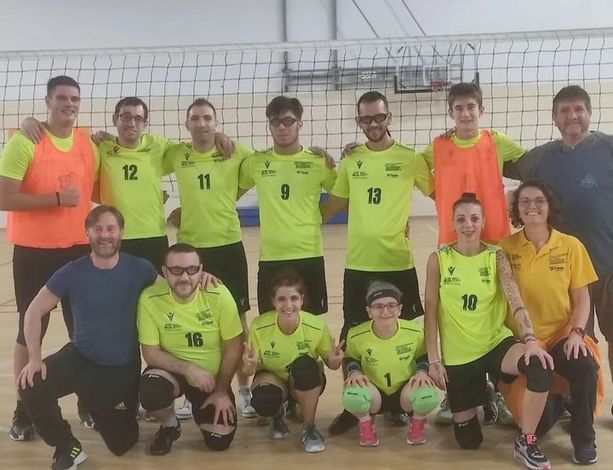 La formazione pinerolese Sport Inclusion è campione di volley Fisdir