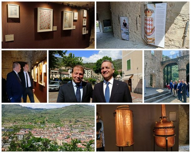 Con il Principe Alberto Il Castello dei Doria ospita la mostra fotografica “500 Monaco Dolceacqua” (Foto e video) Con il Principe Alberto Il Castello dei Doria ospita la mostra fotografica “500 Monaco Dolceacqua” (Foto e video)