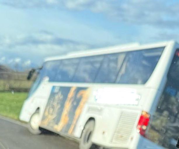 Paura a Villafalletto, bus con ragazzi delle superiori di Pinerolo in bilico sulla scarpata Paura a Villafalletto, bus con ragazzi delle superiori di Pinerolo in bilico sulla scarpata