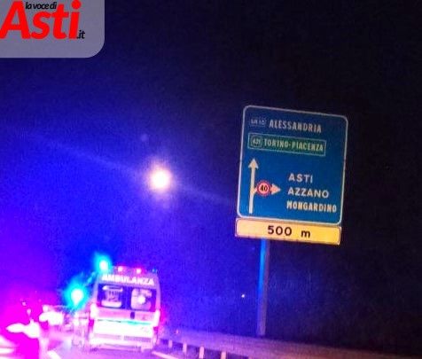 Lunghe code sulla tangenziale di Asti in uscita alla Boana per un'incidente avvenuto poco fa