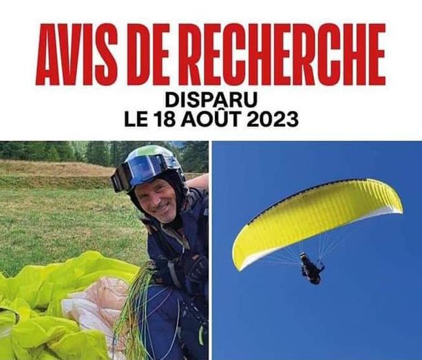 Vigili del fuoco in Valle Varaita per le ricerche di Olivier Roche, scomparso durante un volo in parapendio Vigili del fuoco in Valle Varaita per le ricerche di Olivier Roche, scomparso durante un volo in parapendio