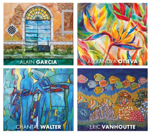 Mostra collettiva all’Espace Neptune di Saint-Jean-Cap-Ferrat con Alexandra Otieva, Chantal Walter, Eric Vanhoutte e Alain Garcia Mostra collettiva all’Espace Neptune di Saint-Jean-Cap-Ferrat con Alexandra Otieva, Chantal Walter, Eric Vanhoutte e Alain Garcia