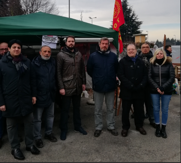 Crisi Martor: Marrone fa visita ai lavoratori