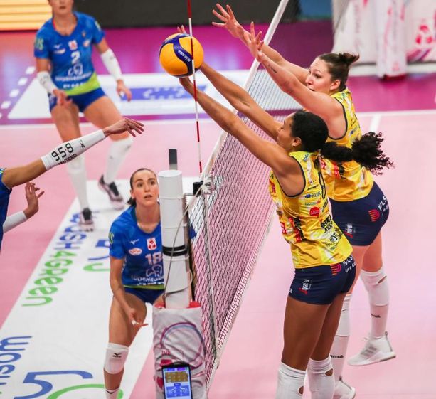 Volley A1/F: una Wash4green Pinerolo mai doma strappa un punto a Conegliano