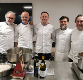 Congresso di Euro-Toques France a Nizza: presente lo chef Enrico Derflingher
