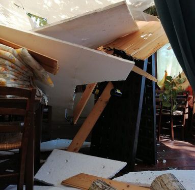 Due trombe d’aria in meno di un anno: danni per decine di migliaia di euro all’Isola Verde di Castagnito [FOTO]