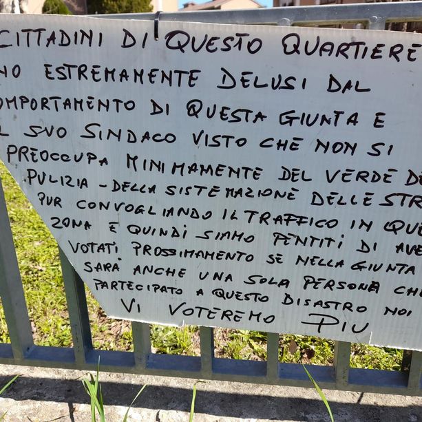 “Siamo esasperati e non voteremo più chi si è reso complice di questo disastro”
