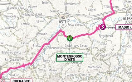 Spettacolo pirotecnico e passaggio del Giro d'Italia: sarà un lunedì difficile per la viabilità a sud di Asti