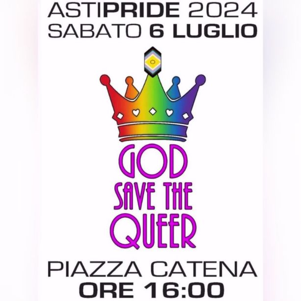 Asti Pride confermato nonostante le condizioni meteo non ottimali