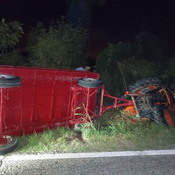 Tragico incidente  a Cocconato: trattore si ribalta dopo un matrimonio. Donna in prognosi riservata