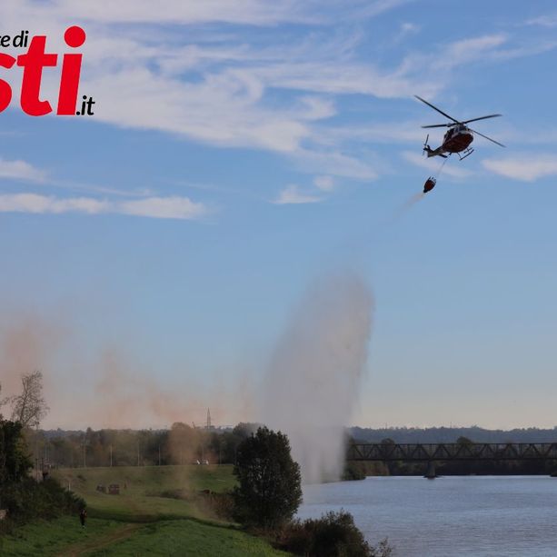 Asti, grande esercitazione interforze per la Protezione Civile: imparare dal passato per prevenire problemi futuri [GALLERIA FOTOGRAFICA e VIDEO]