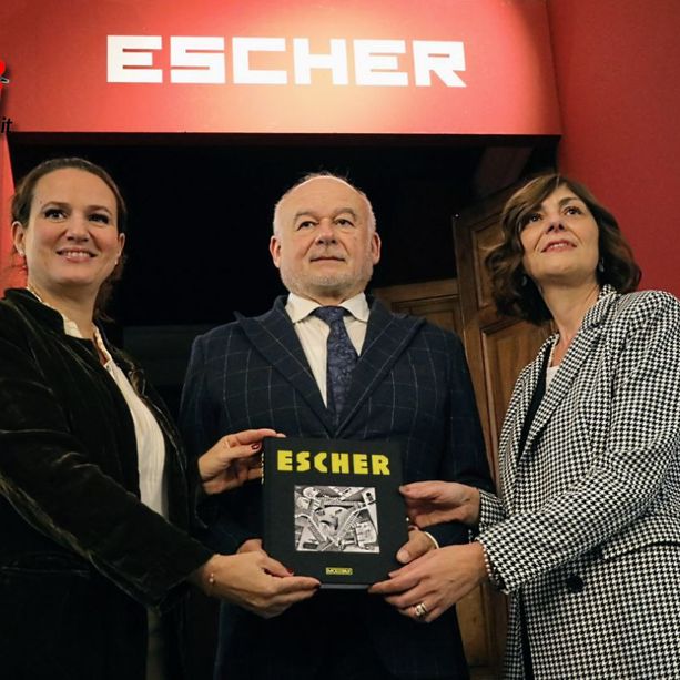Il mondo incantato di  Escher è pronto ad affascinare Asti [GALLERIA FOTOGRAFICA]