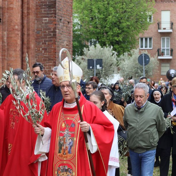 Celebrazione della Domenica delle palme ad Asti [FOTO]