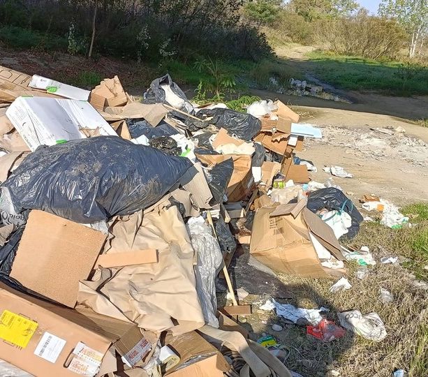 Cronache di ordinaria inciviltà sotto il ponte della tangenziale di Asti