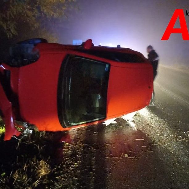 Drammatica notte di Halloween sulle strade Astigiane: ben tre auto ribaltate