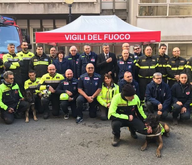 Piemonte più sicuro nelle emergenze: nasce la super squadra tra vigili del fuoco e operatori sanitari [FOTO E VIDEO]