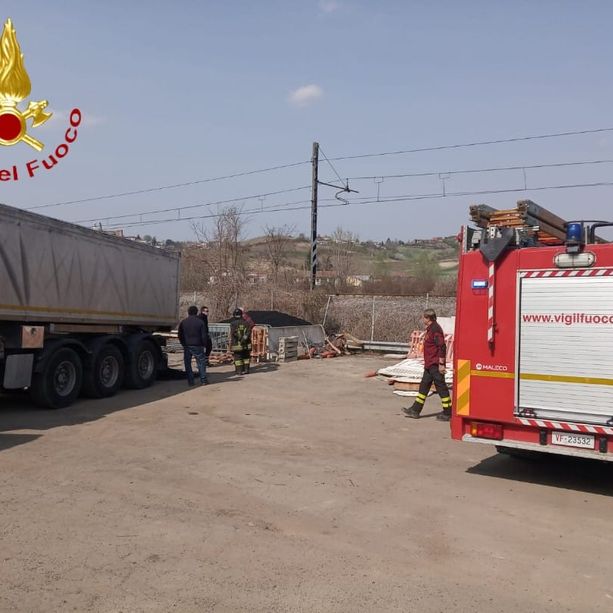 Montegrosso d’Asti: grave incidente in un cantiere sulla provinciale 456