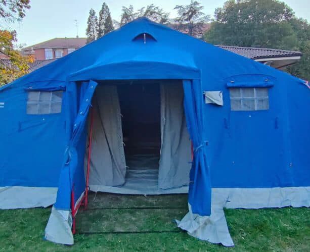 Smantellate le tende dell'accoglienza ai migranti pakistani. Saranno inseriti in Cas