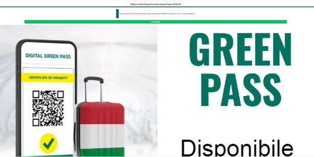 Paga per scaricare il green pass, ma in realtà una truffa