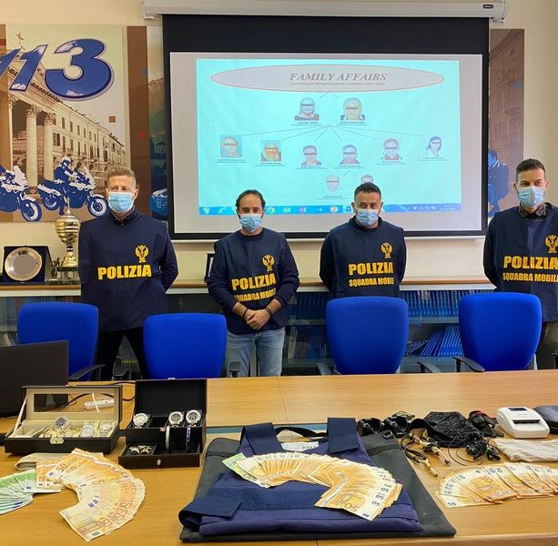 &quot;Affari di famiglia&quot;: furti ad anziani, 10 arresti messi a segno all’alba di oggi tra Cuneo, Torino e Asti