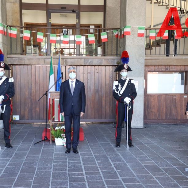 Un 2 giugno all'insegna del ricordo delle vittime del Covid e del ringraziamento a sanitari e istituzioni [FOTOGALLERY E VIDEO]