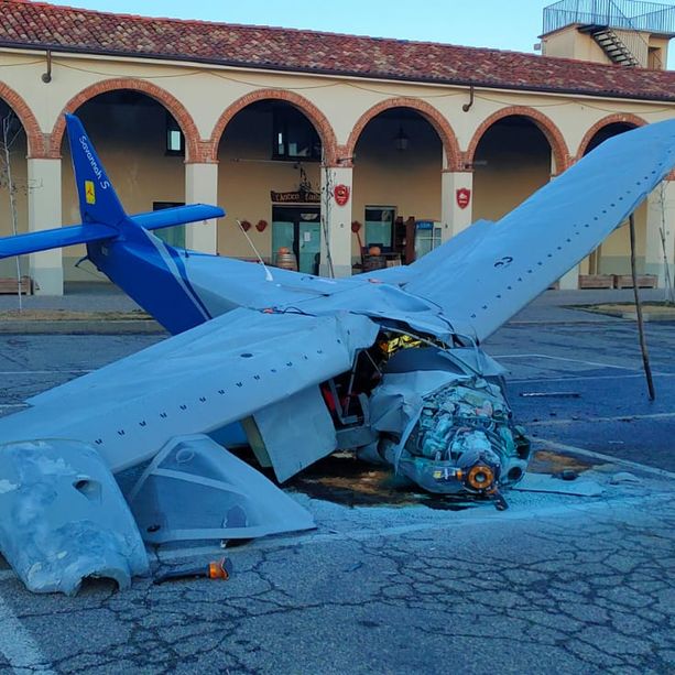 Precipita ultraleggero a Moncalvo. Morto il pilota