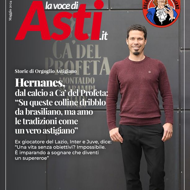 Storie di Orgoglio Astigiano. Hernanes, dal calcio a Ca' del Profeta: &quot;Su queste colline dribblo da brasiliano, ma amo le tradizioni come un vero astigiano&quot;