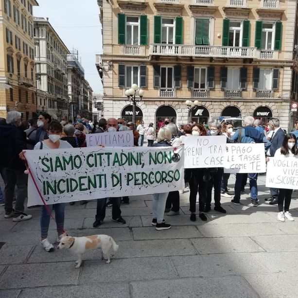 Comitato Liberi Cittadini Certosa: tutti al Castello Foltzer domani 19 giugno per dire no al treno che passa in mezzo alle case e accanto alle scuole