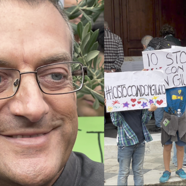 (Video) L’abbraccio di Bonassola a don Giulio: “Sogno una Chiesa dove tutti si sentano a casa”