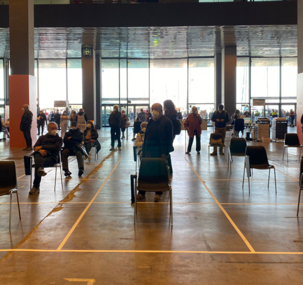 Fiera di Genova: al via l'operatività dell'hub vaccinale del padiglione Jean Nouvel (FOTO e VIDEO)