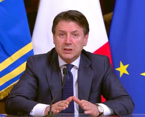 Emergenza Coronavirus, Conte annuncia nuovi provvedimenti: chiusa ogni attività produttiva che non garantisca beni essenziali
