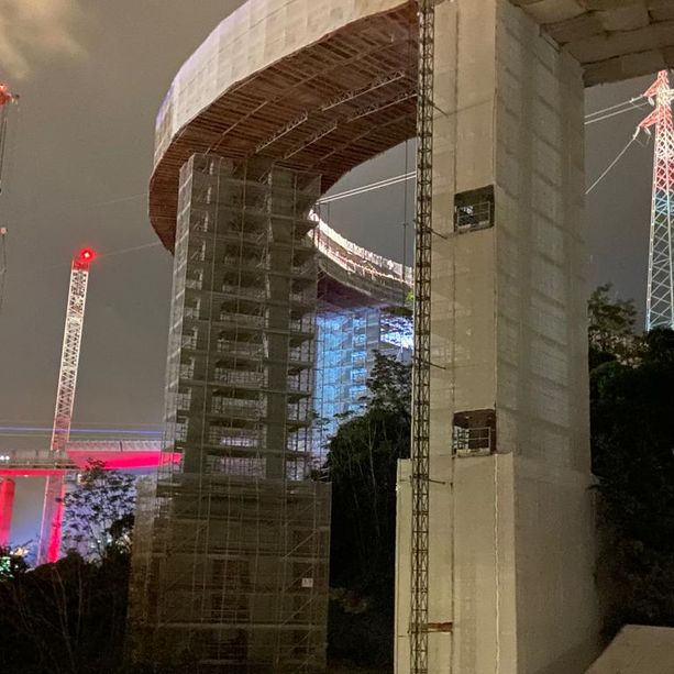 Boato nel cantiere del nuovo Ponte: avvertito in tutta la Valpolcevera