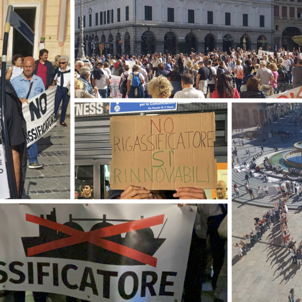 Rigassificatore, la discussione in consiglio regionale. Toti all’opposizione: “Siete quelli che dicono sì Roma e no a Genova” (Foto)