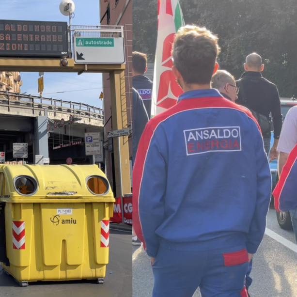 Ansaldo, blocco stradale a oltranza: “Se necessario continueremo la lotta nei prossimi giorni”