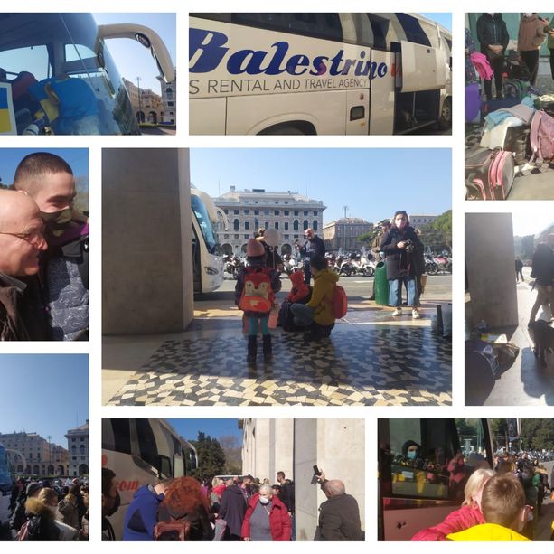 Ucraina, altri cinquanta profughi a Genova, la disperazione di chi scappa dalla guerra: &quot;Mio nipote ripete solo 'Ho paura, salvatemi'&quot; (Foto e Video)