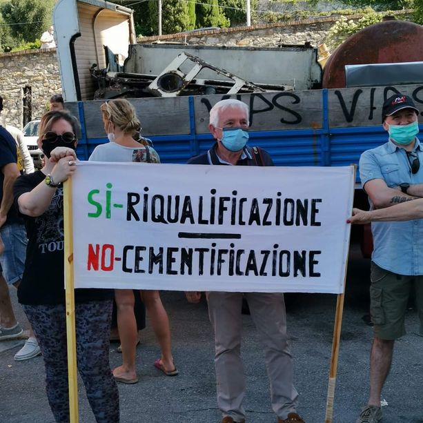 A Nervi va in scena la protesta contro la cementificazione del quartiere