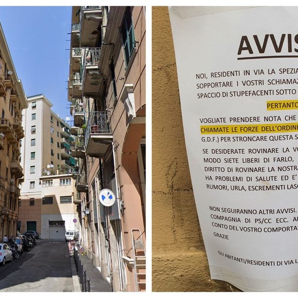 Sampierdarena, via La Spezia si ribella al rumore e agli assembramenti notturni