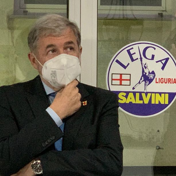 Elezioni comunali, inaugurazione dello Spazio Eventi a Genova, Bucci: &quot;Con la Lega mi sembra di essere a casa&quot; (Foto e Video)