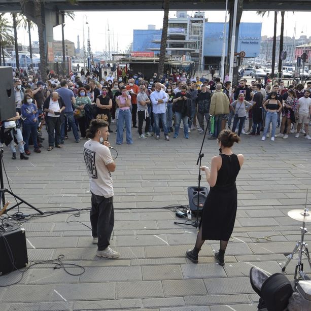 &quot;Per una toponomastica contro fascismo e colonialismo&quot;: mobilitazione di associazioni e cittadini a Caricamento &quot;per un'idea diversa di città&quot; (VIDEO e FOTO)
