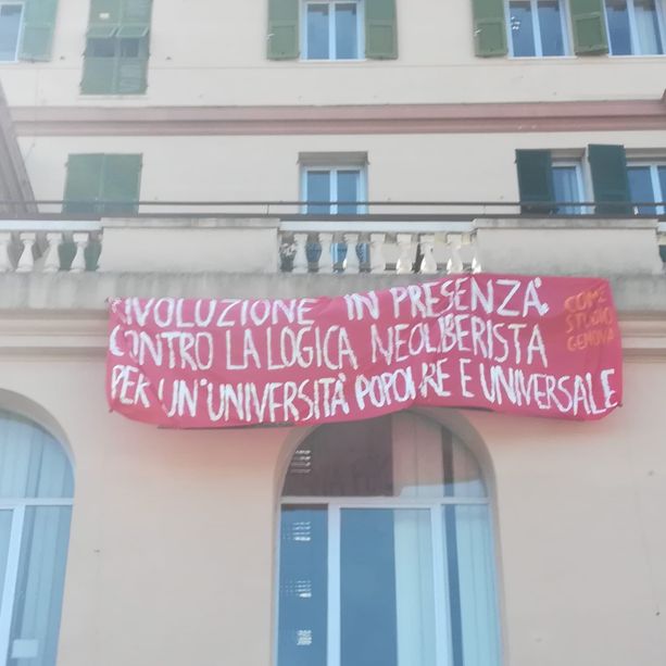 Il collettivo Comestudio occupa il Dipartimento di Scienze della Formazione: &quot;Vogliamo un'Università popolare&quot; (VIDEO)