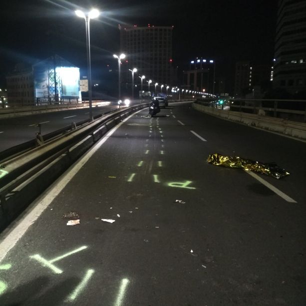 Mortale sulla Sopraelevata, il conducente dello scooter sarà denunciato per omicidio stradale, aveva un tasso alcolemico di 2,9