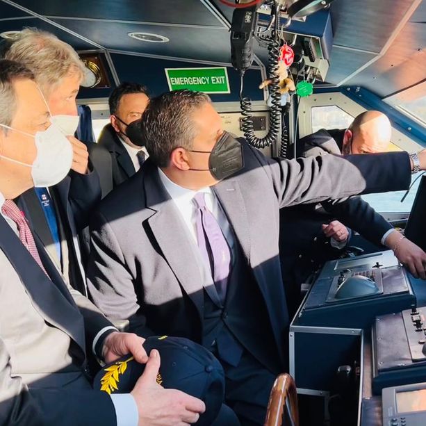 E' il giorno di Mario Draghi a Genova, tre le tappe del premier (FOTO e VIDEO)