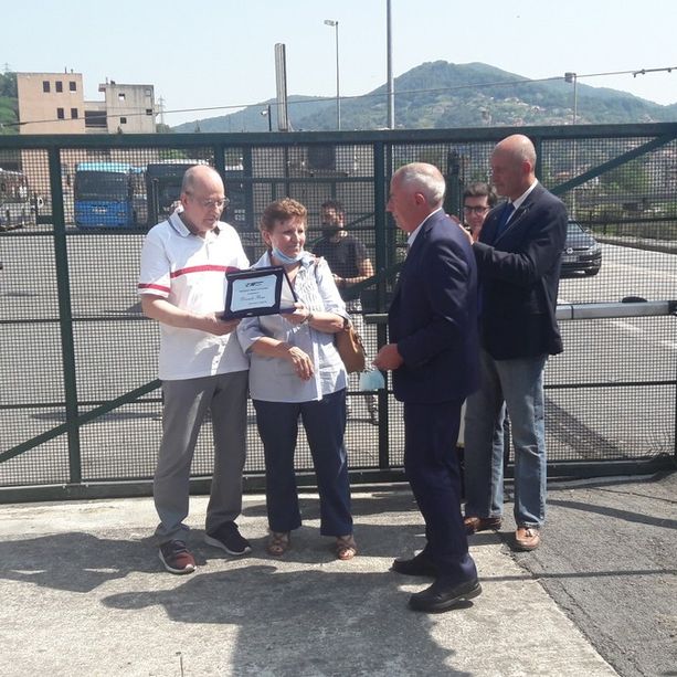 Intitolato a Daniele Ressi il nuovo deposito di Atp in Valpolcevera [FOTO]