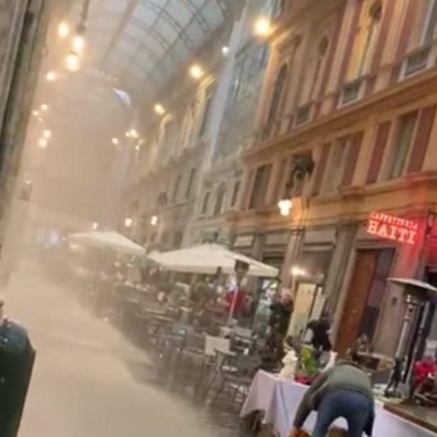 Pioggia in galleria Mazzini, Piciocchi: &quot;Chiediamo scusa per quanto successo, ma problema riguarda i privati&quot;