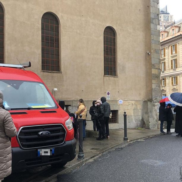 Ucraina, altri 33 profughi a Genova, sono ospiti della chiesa di Santo Stefano