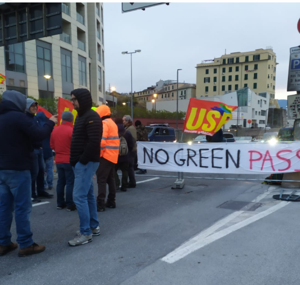&quot;No green pass&quot;, l'autorità portuale non risponde alla richiesta di incontro di Usb, Rimassa: &quot;Sciopero confermato&quot;