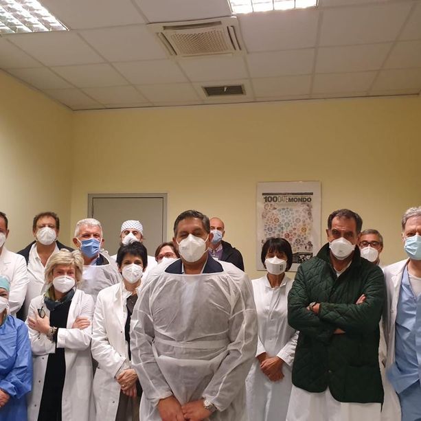 Sopralluogo del presidente Toti all'ospedale Villa Scassi (VIDEO)